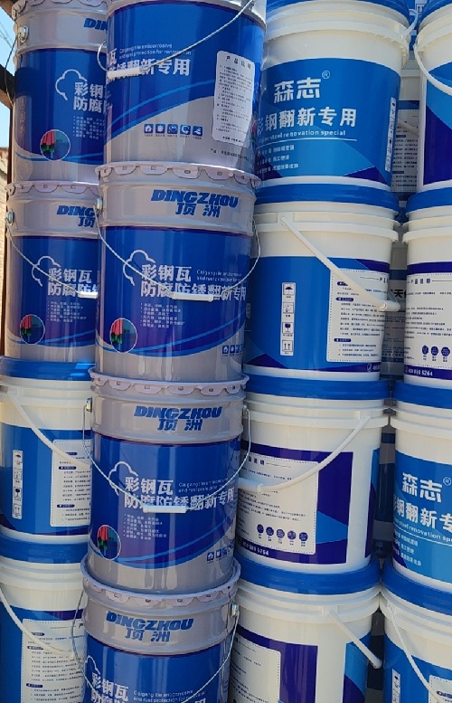 彩鋼瓦翻新該用什么油漆?彩鋼噴漆用什么漆?